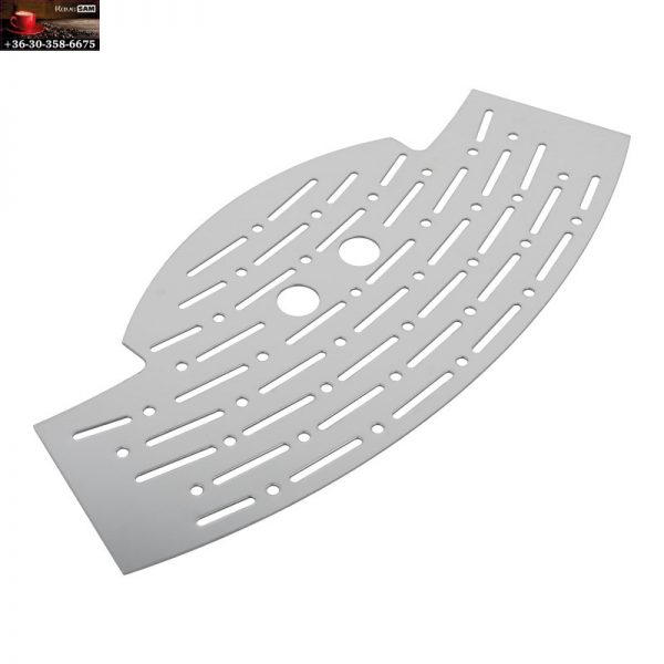 Jura E - széria csepptálca rács Inox / Polírozott